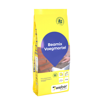 Beamix voegmortel 331-2773 grijs 5 kg