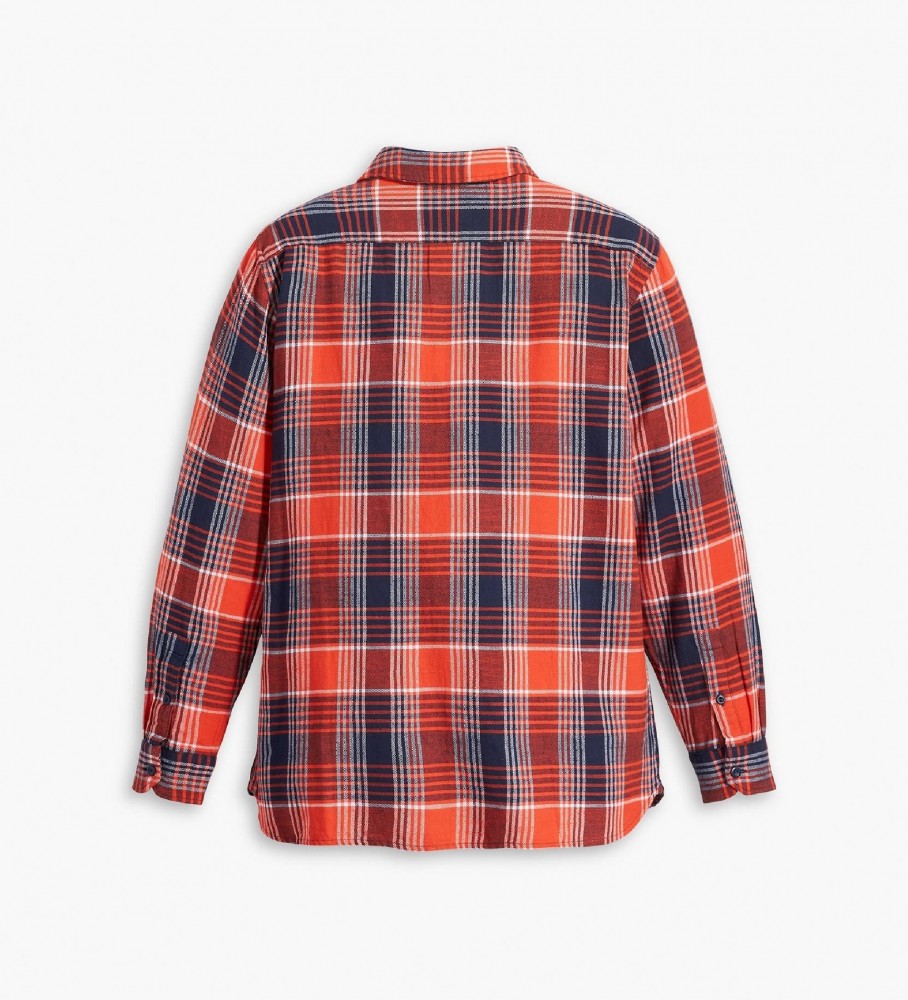 Sobretudo Levi's Jackson Worker, Vermelho
