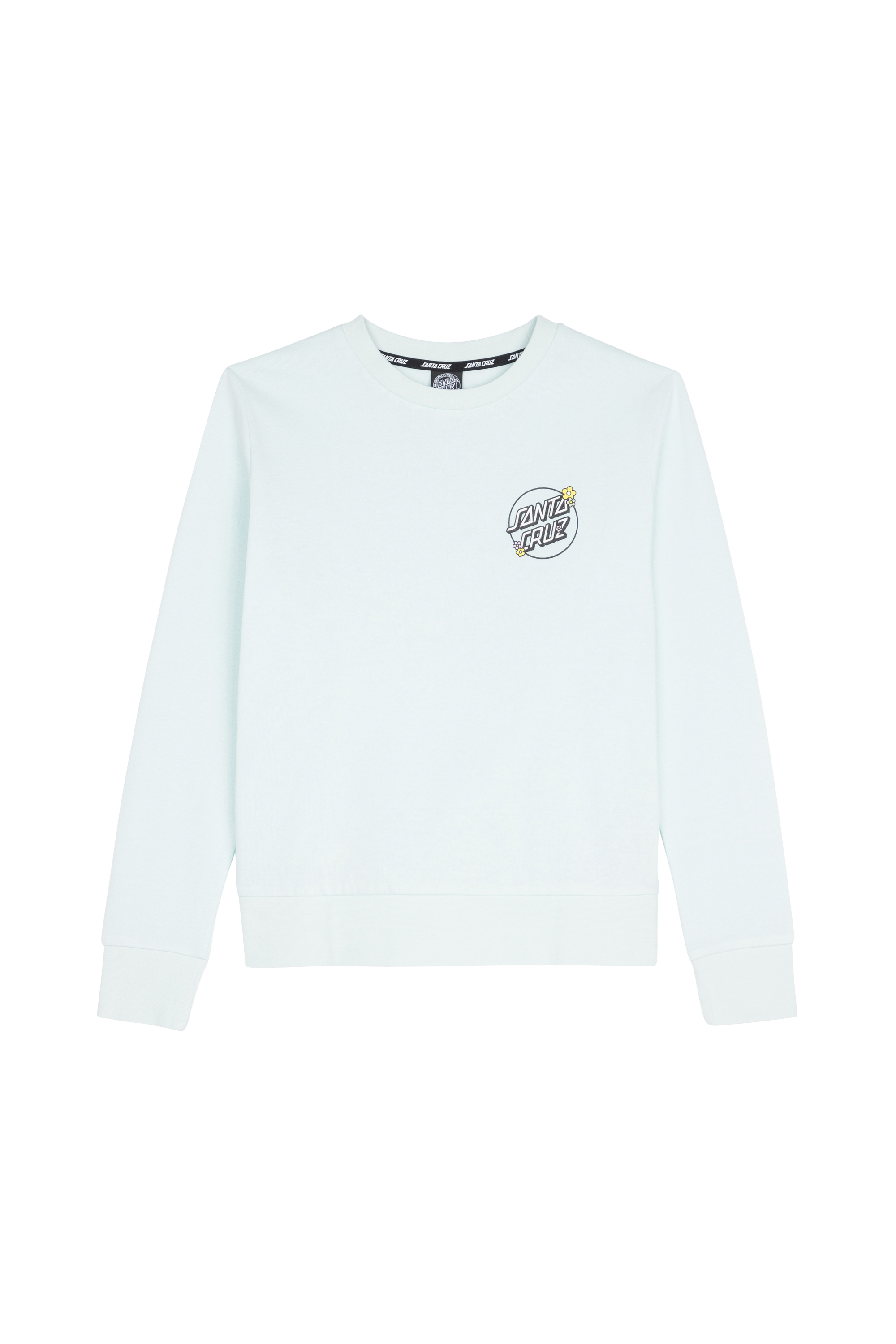 SANTA CRUZ Sweat  Ditsy Dot Crew Bleu