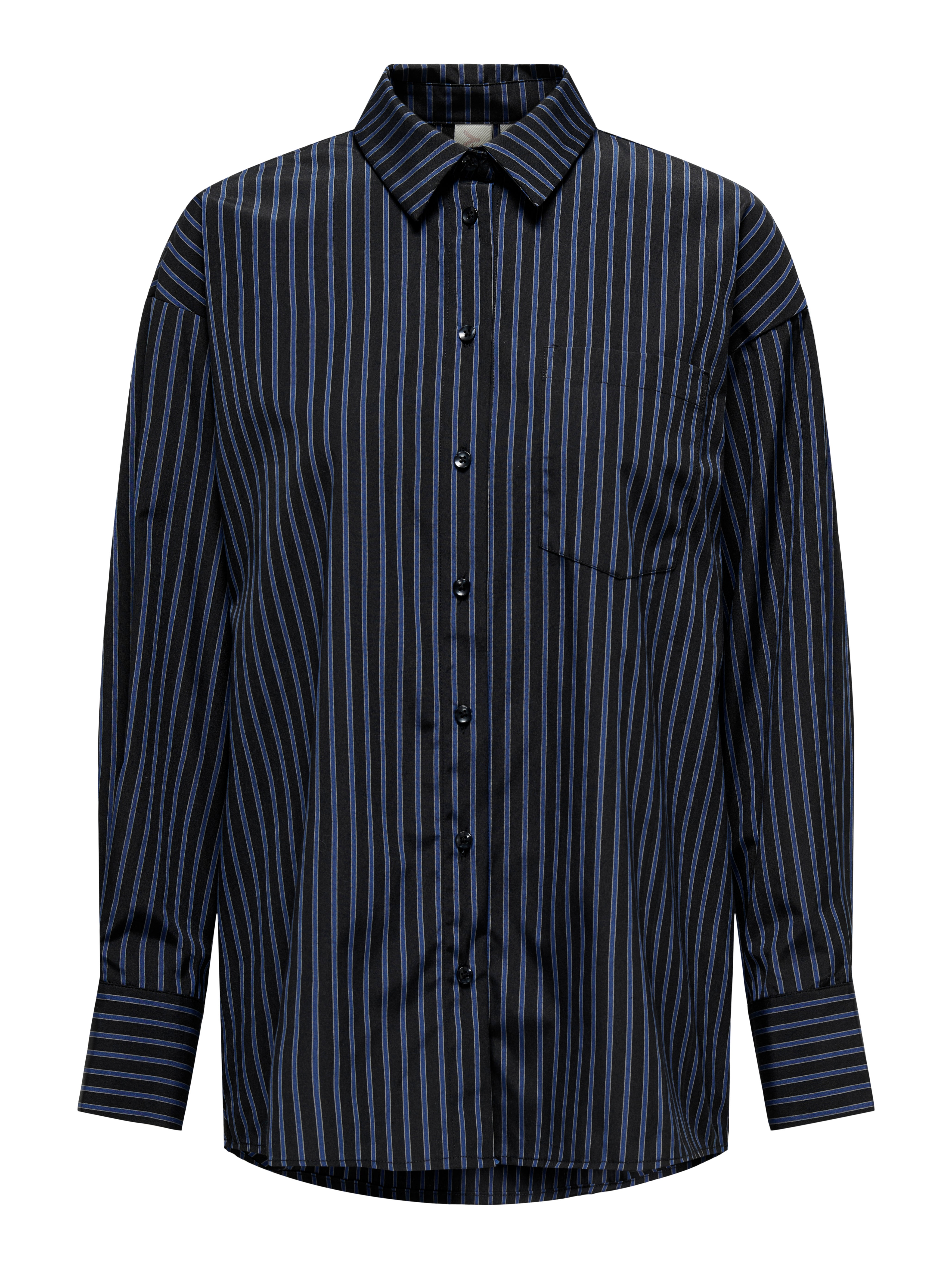 ONLPENA Popelin Hemd Black