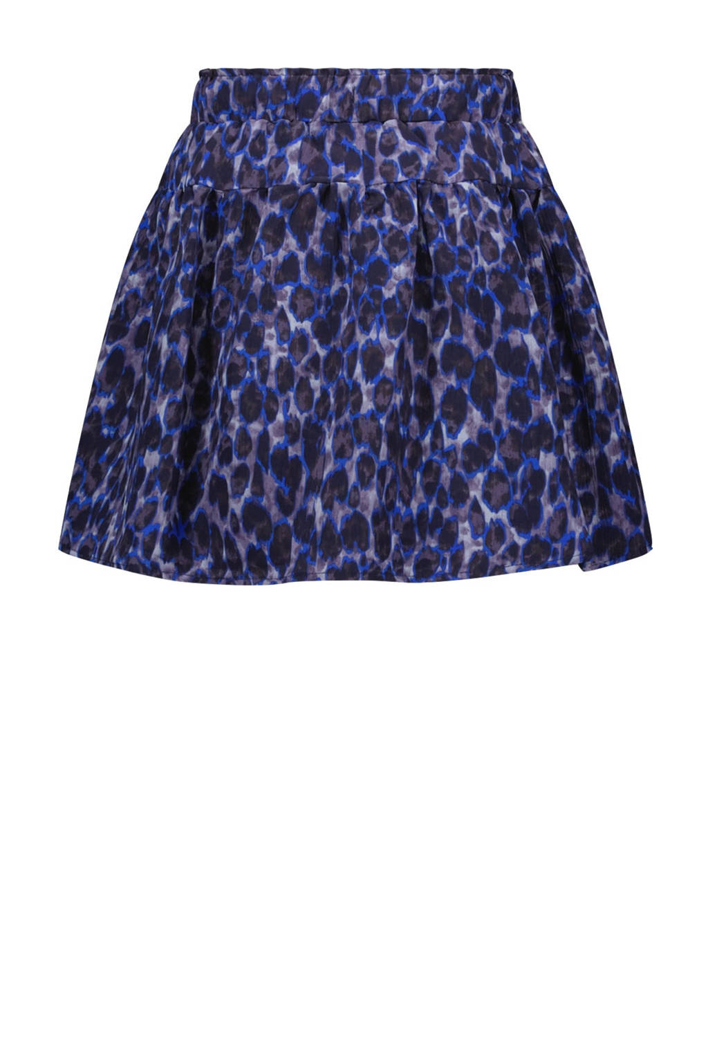 Like Flo midi rok donkerblauw