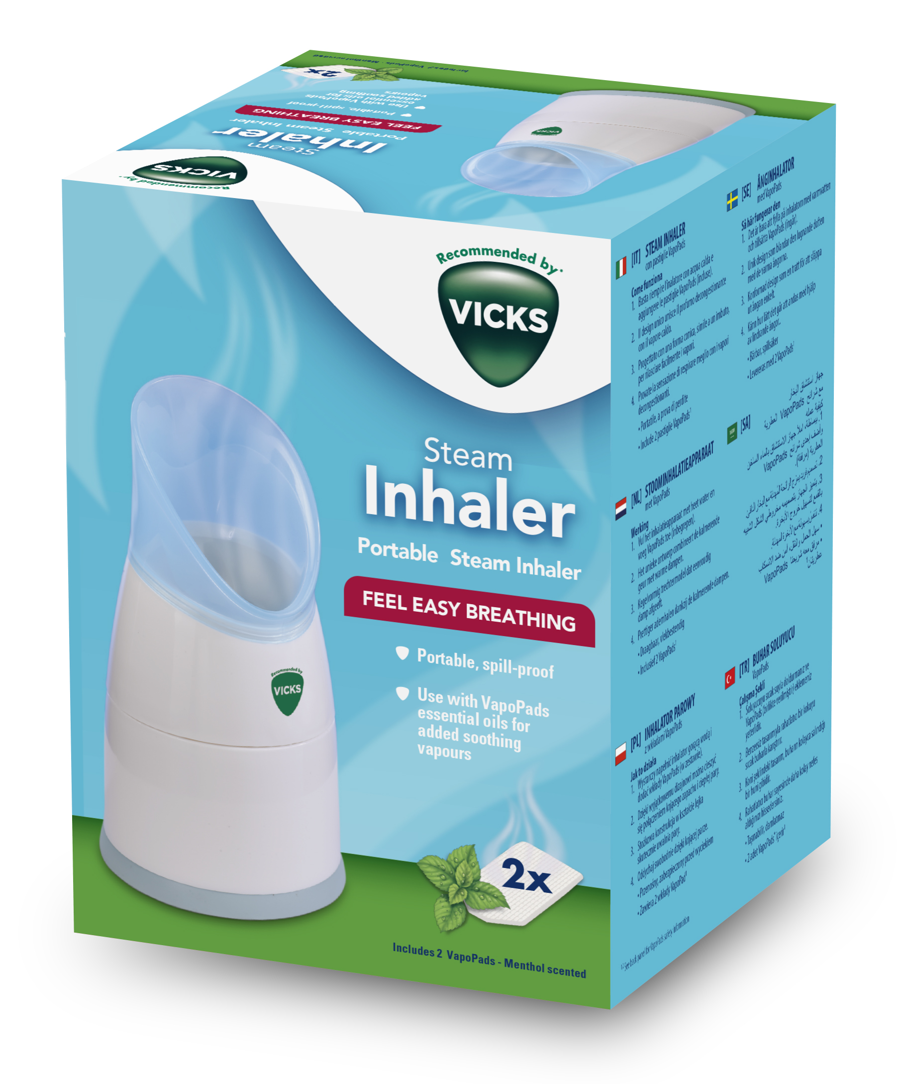 Vicks Dampfinhalator<br>1 Stück, V1300EUV1