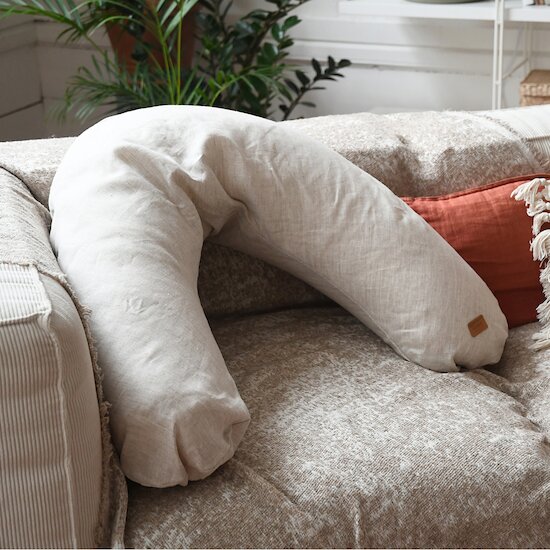 Coussin d'allaitement Big Flopsy™Lin   Naturel        de               Béaba