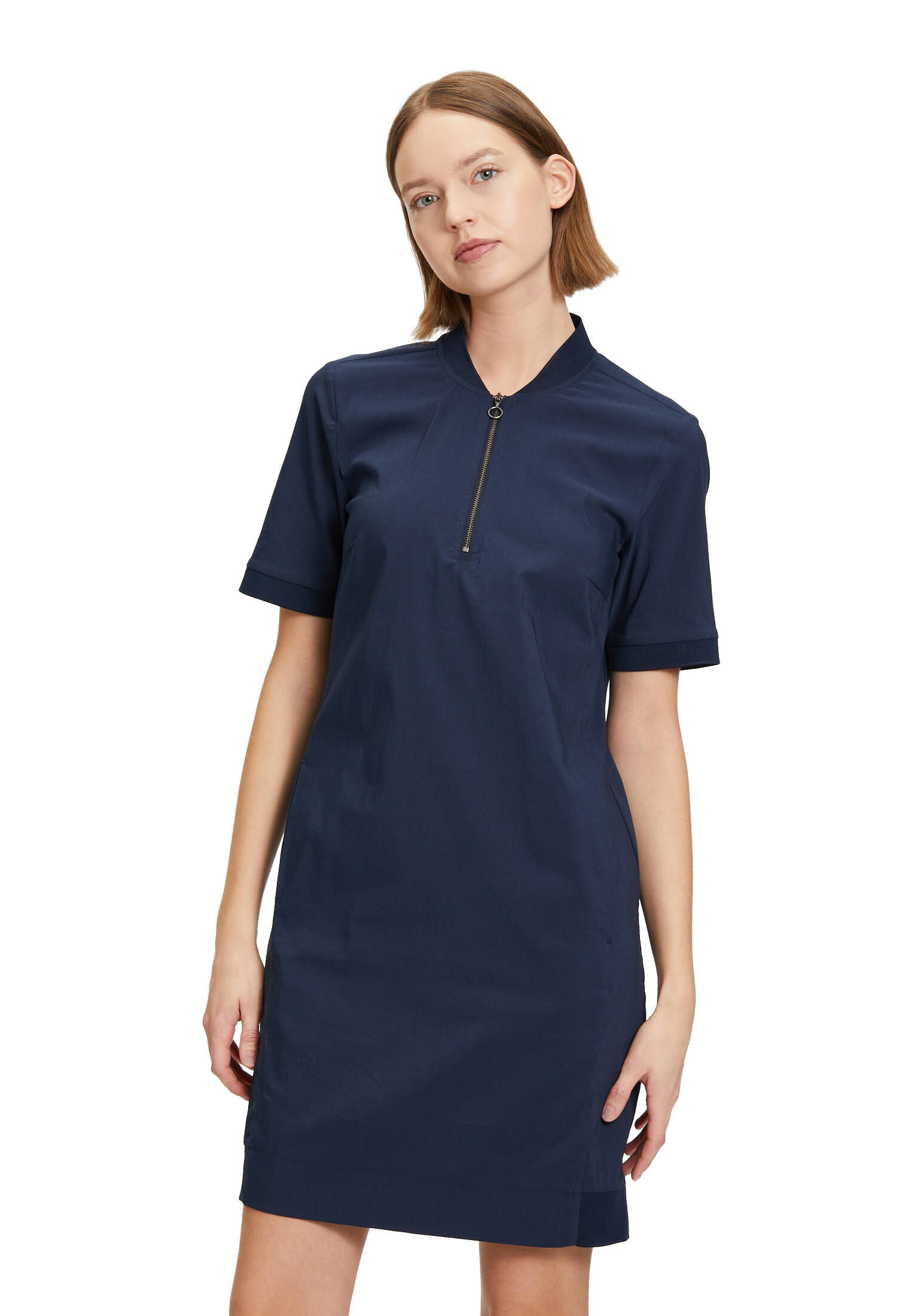 Betty & Co| Damen Casual-Kleid mit Rippbündchen