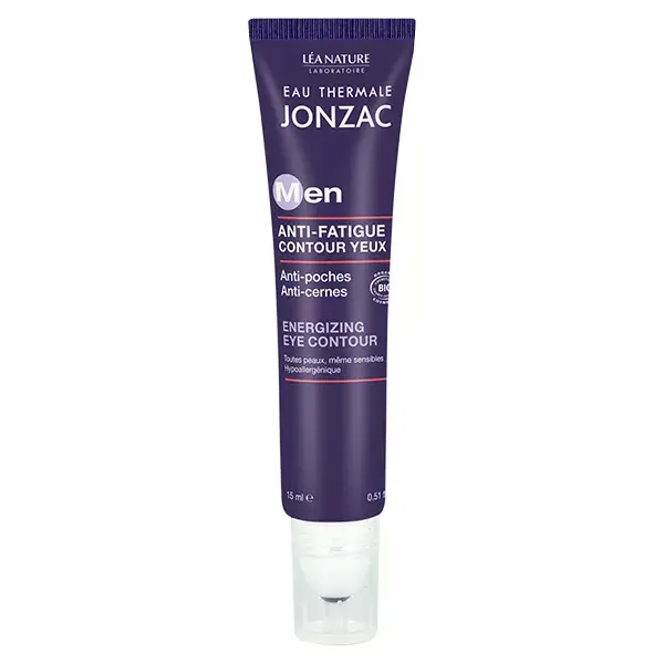 Creme para Contorno dos Olhos Jonzac Men com Água Termal Orgânica Anti-Fadiga 15ml