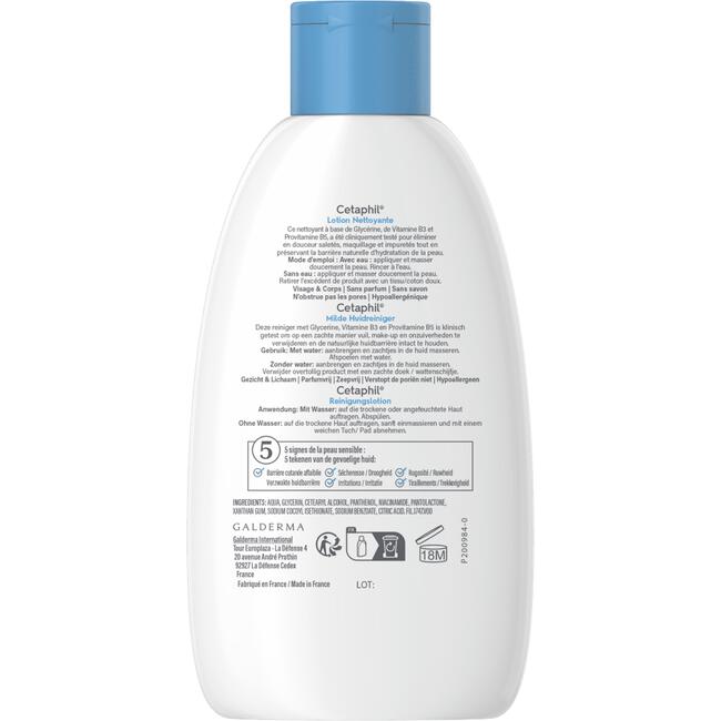 Cetaphil Milde Huidreiniger 200 ML