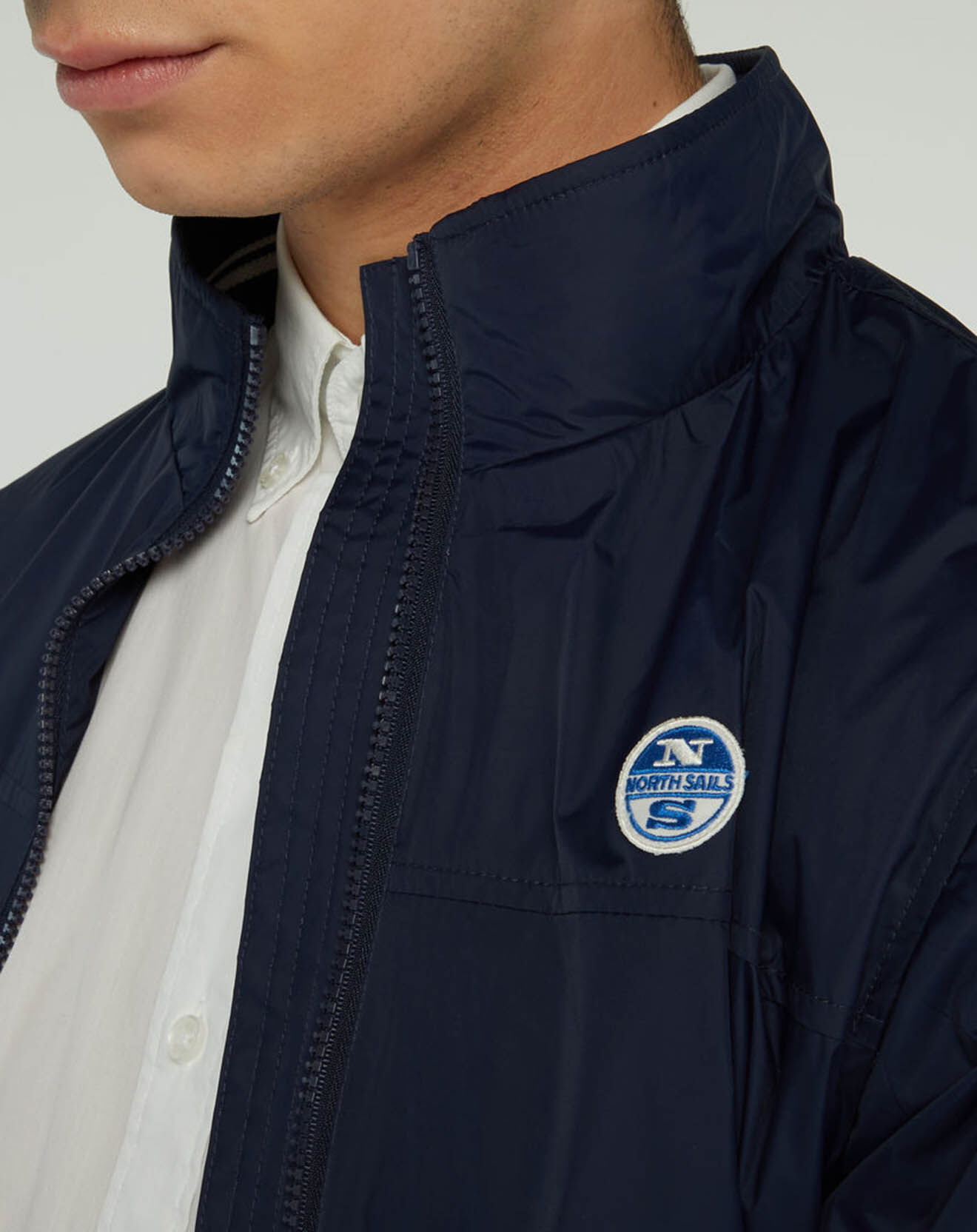 North Sails Veste Sailor 2.0 recyclé bleu marine