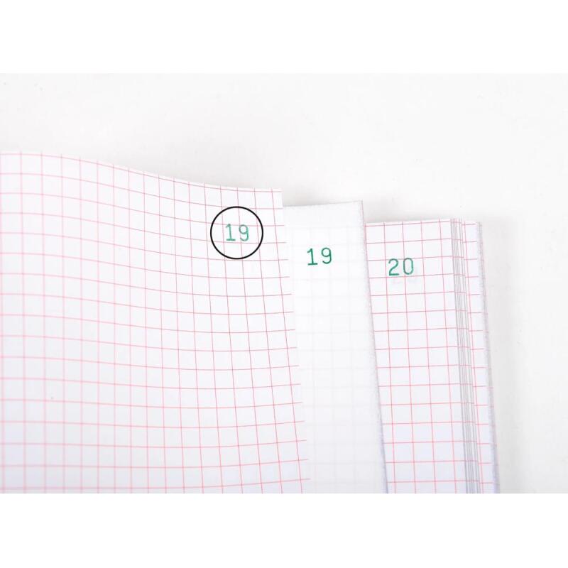 Manifold Reçus 10,5x18cm 50 feuillets double autocopiant Texte en Néerlandais