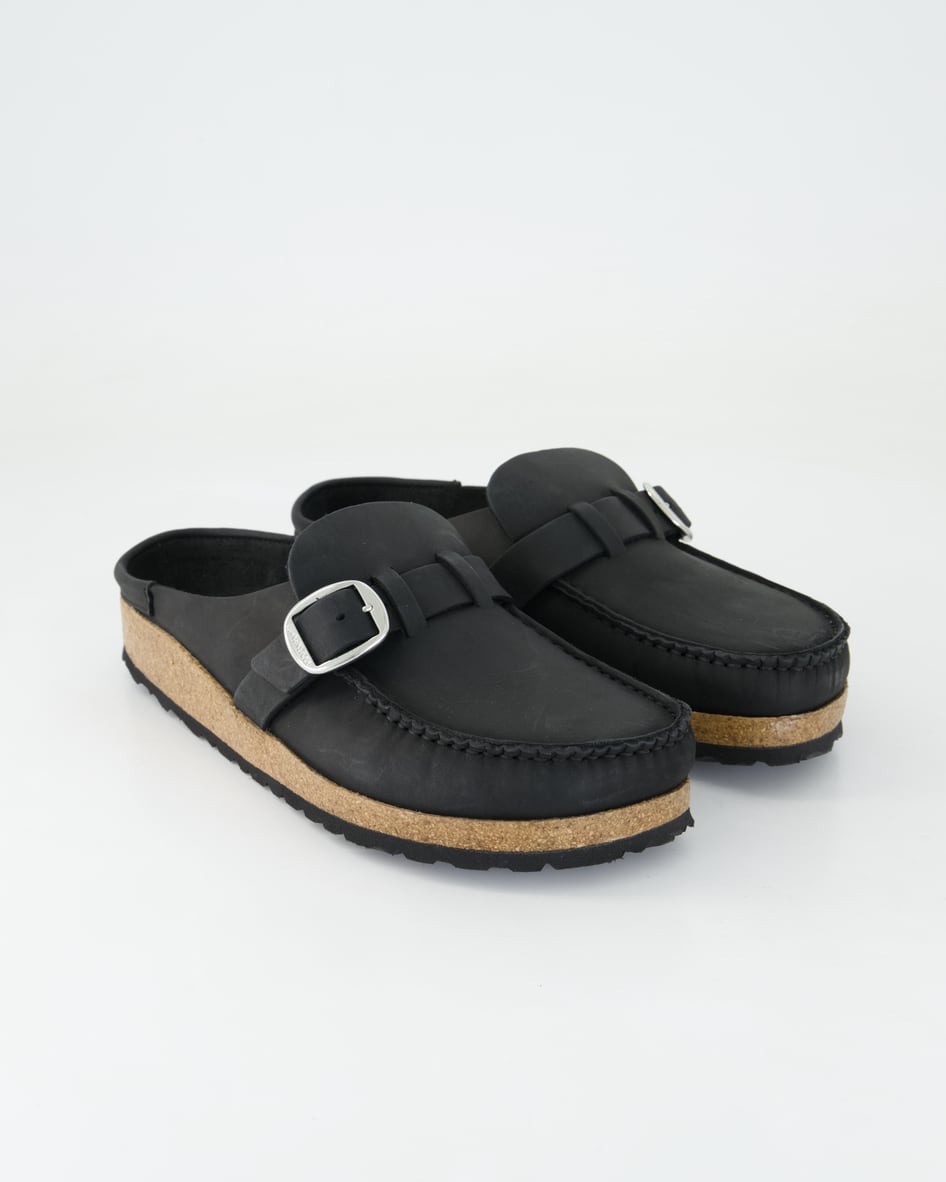 Birkenstock Buckley Pantoletten in Schwarz