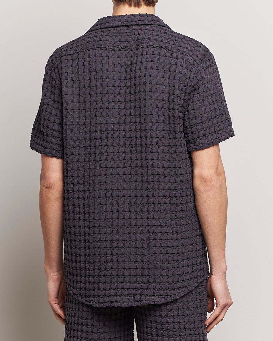 OAS Cuba Waffle Shirt Nearly Black