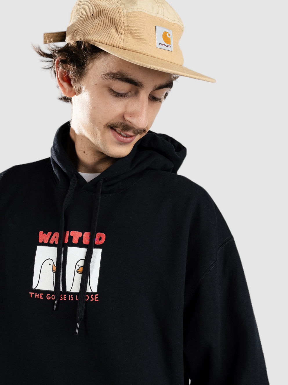 A.LAB Goose Is Loose Black Hoodie black