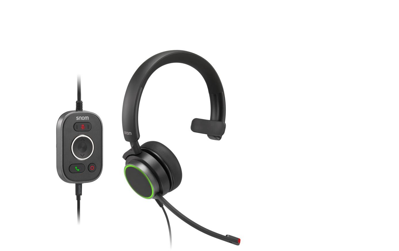 Headset A330M MonoDas monaurale USB-Headset Snom A330M