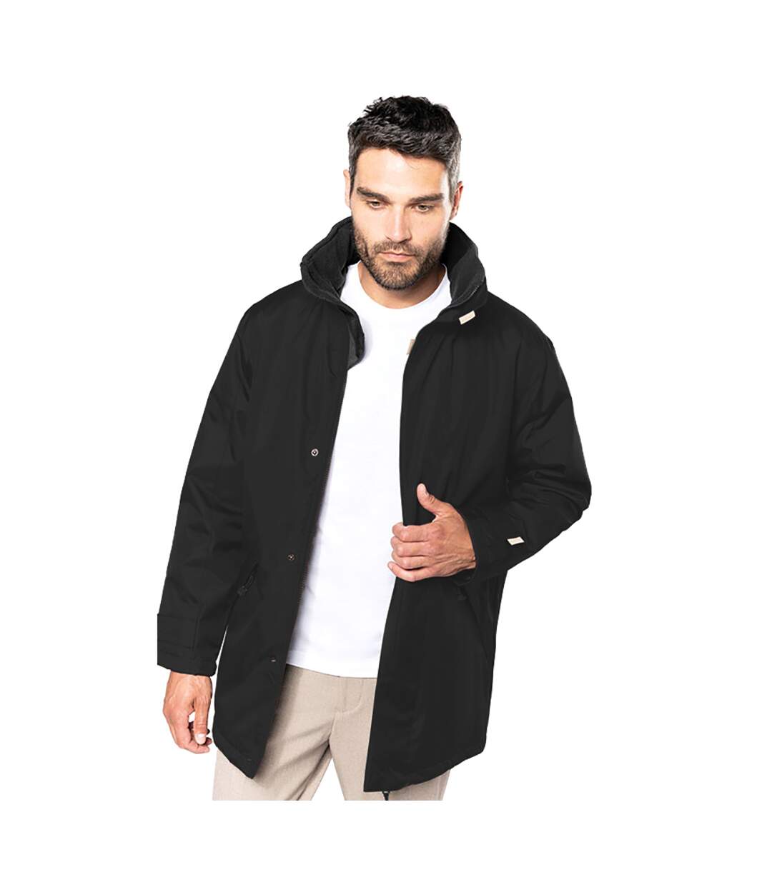 Kariban - Parka - Homme (Noir/Noir) - UTRW731
