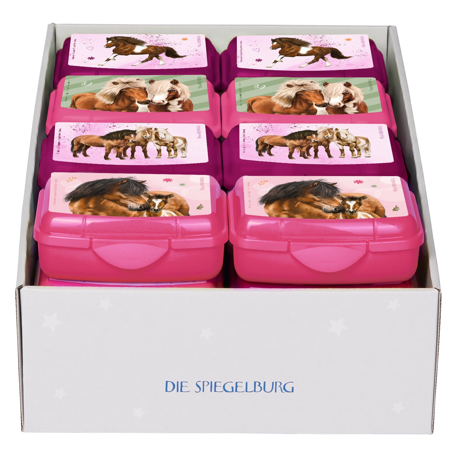 DIE SPIEGELBURG Pferdefreunde Mini-Snackbox