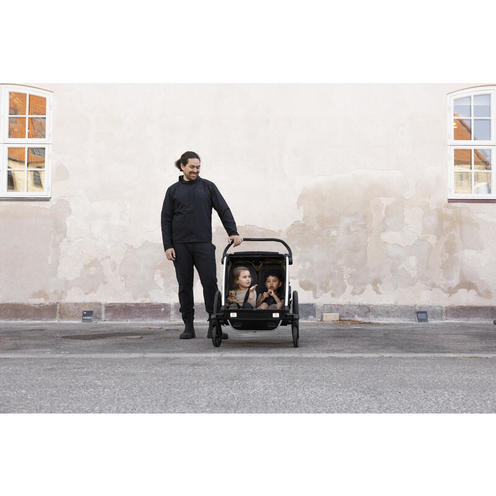 Poussette Remorque-Vélo Chariot Cross 2 Double Khaki - THULE