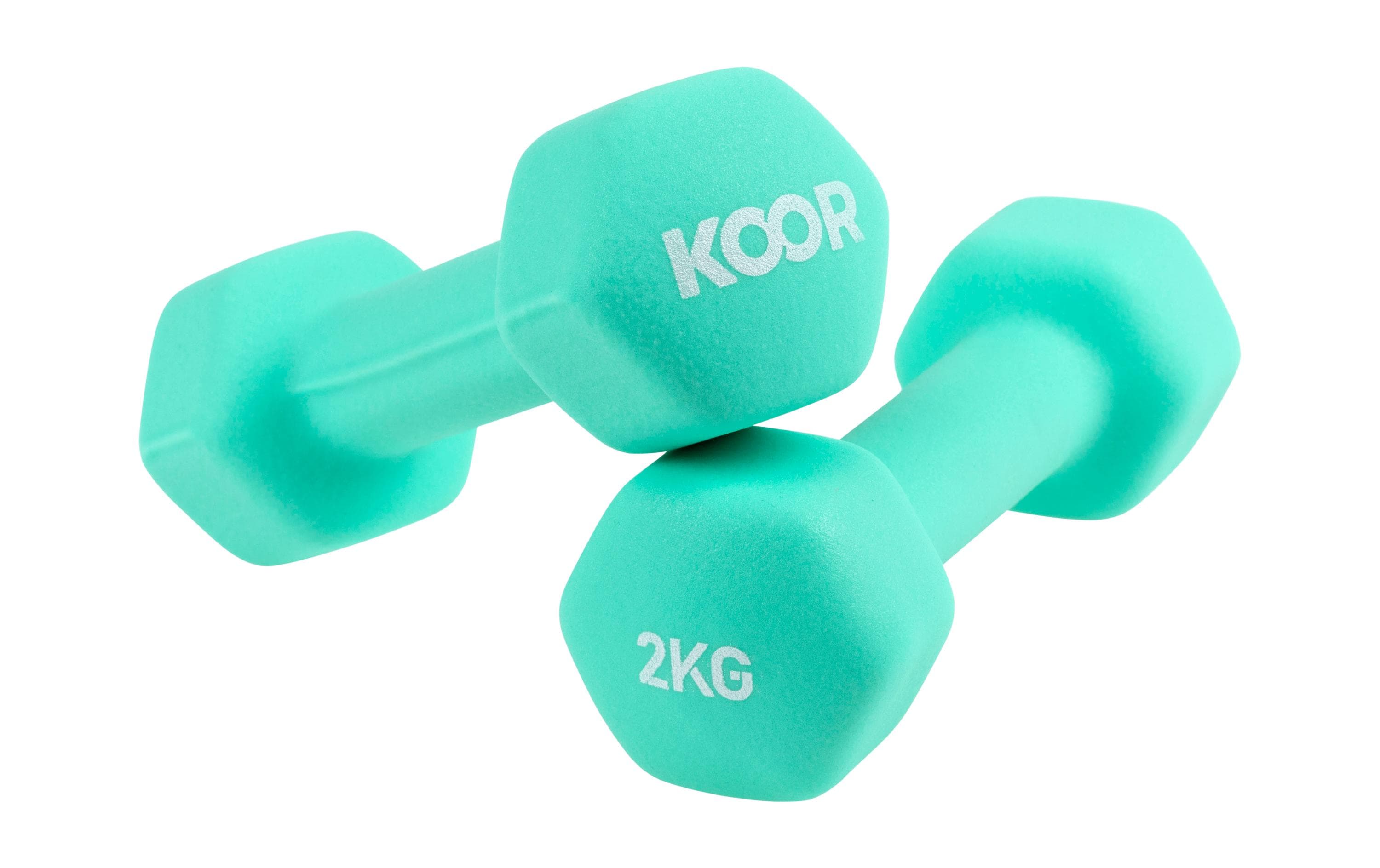 Kurzhantel-Set 2 kg, MintIdeal für das Training zu Hause