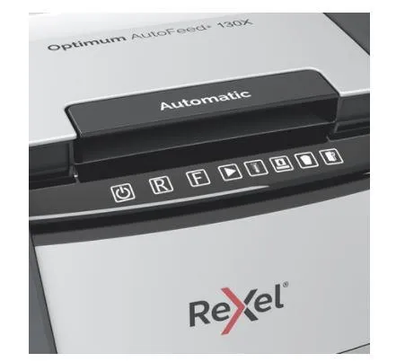Makulator Rexel Optimum AutoFeed  130X krydsmakulering 4x28 mm (P-4)