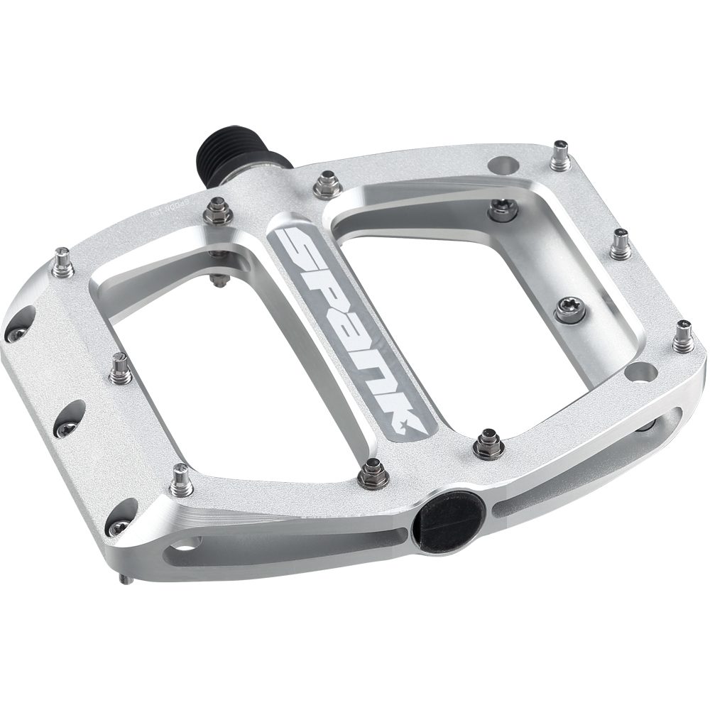 Spank Spoon Reboot Flat Pedale raw silver