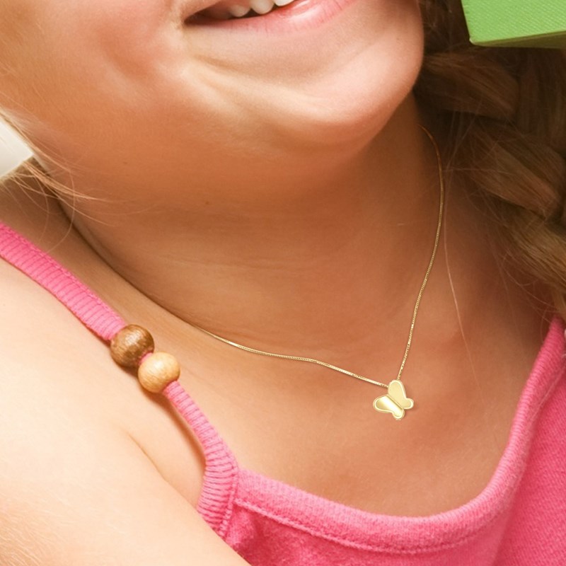 Pendentif PAPILLON - Or Jaune