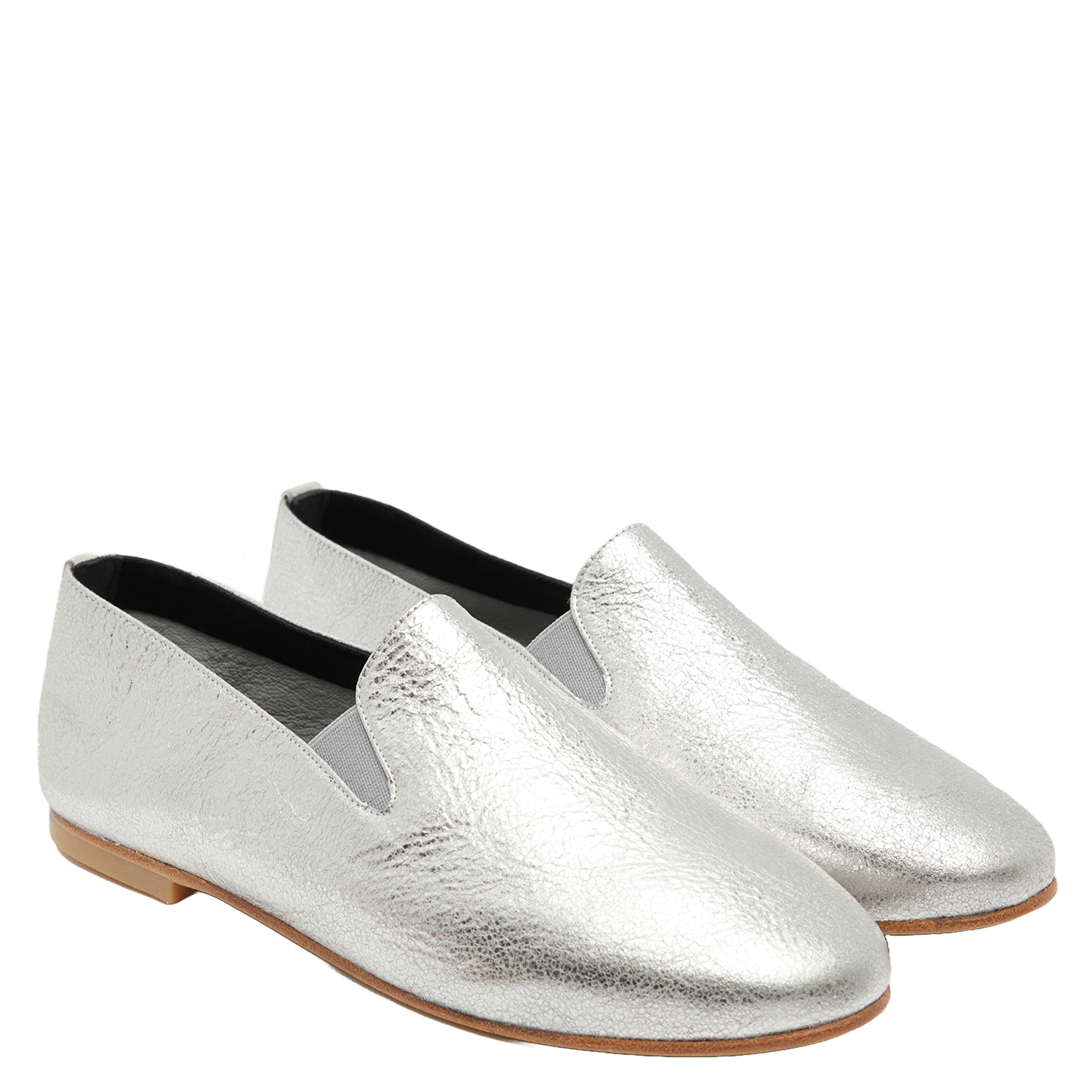 CLEO - Mary-Jane en cuir | Argent