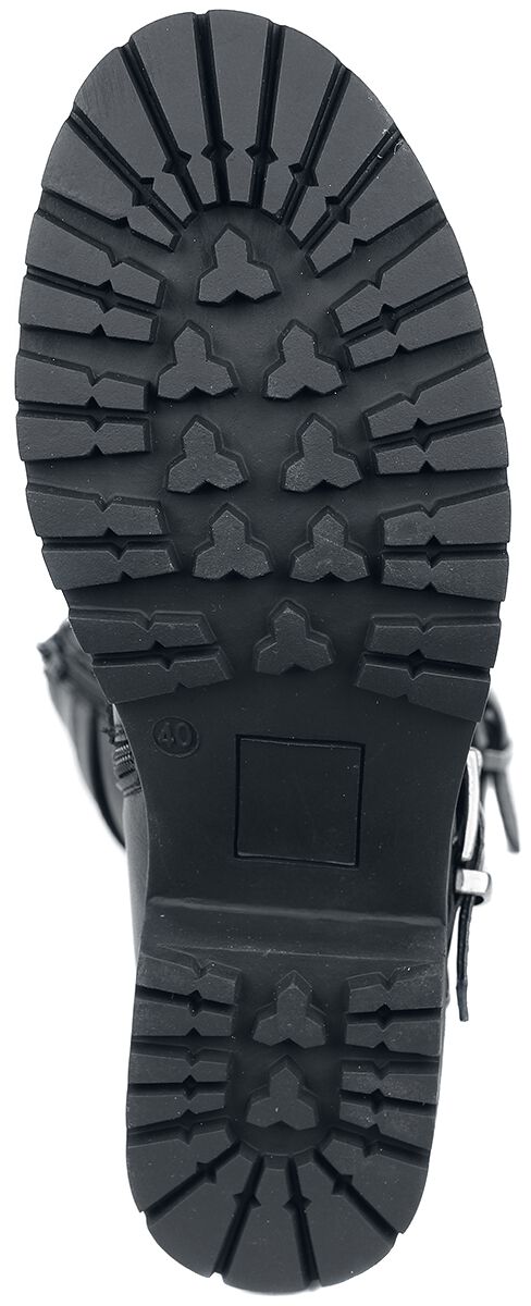 Bottines avec Boucles & Clous | Rock Rebel by EMP Bottes