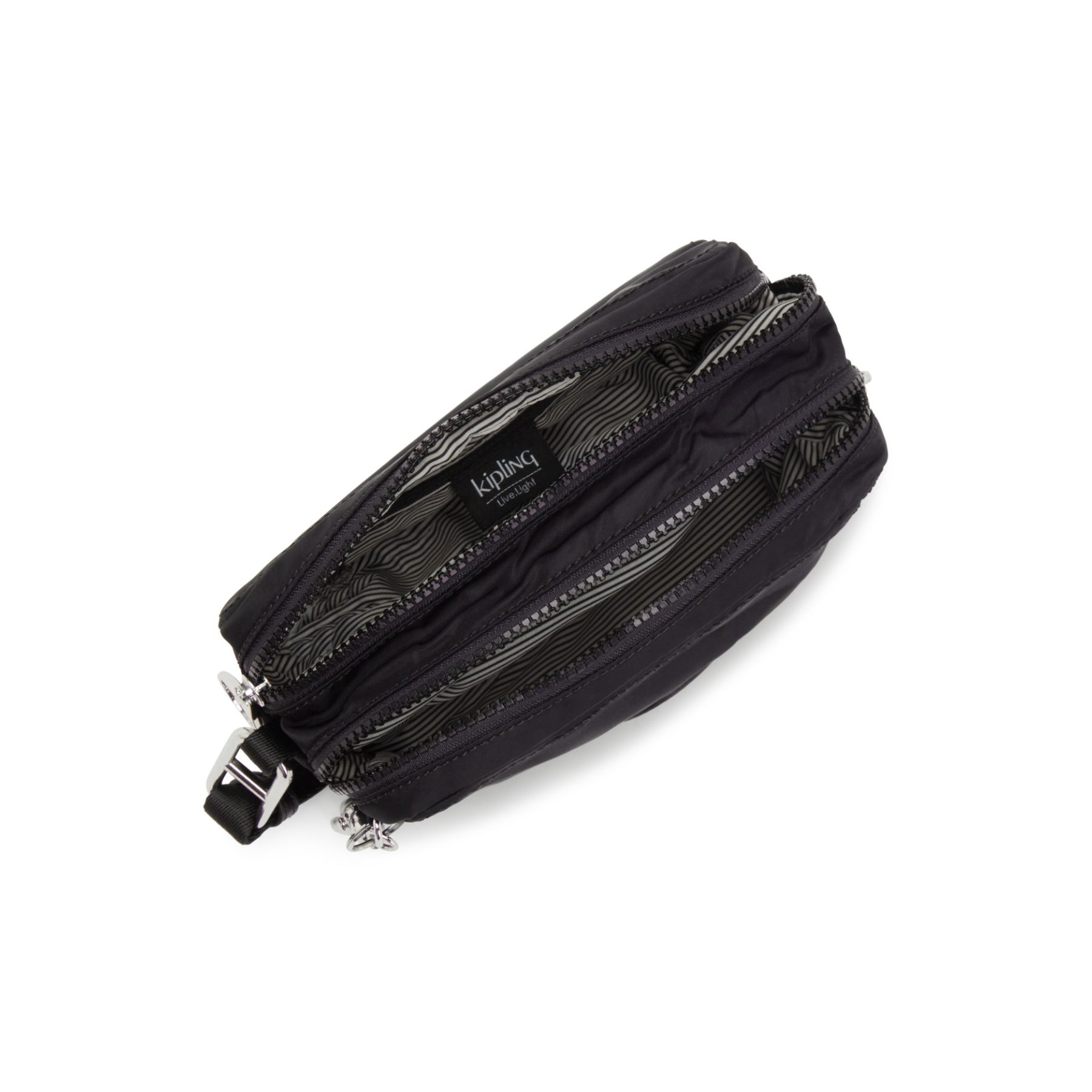 MILDA Petit Sac Bandoulière Style Caméra - Paka Black