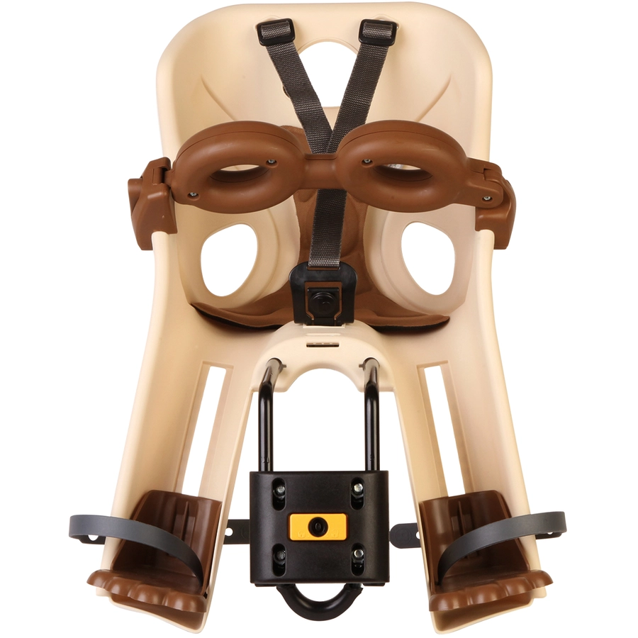 BELLELLI Kindersitz Fahrrad Freccia B-Fix frame mount Beige