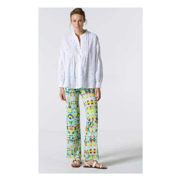 Suzie Winkle Blouse Paula Coco | Blanc
