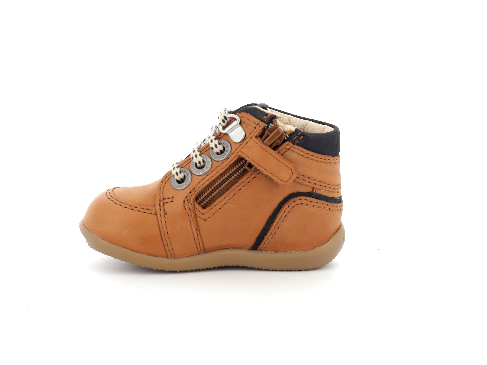 Kickers-BINS MOUNTAIN 878601 Cuir Camel