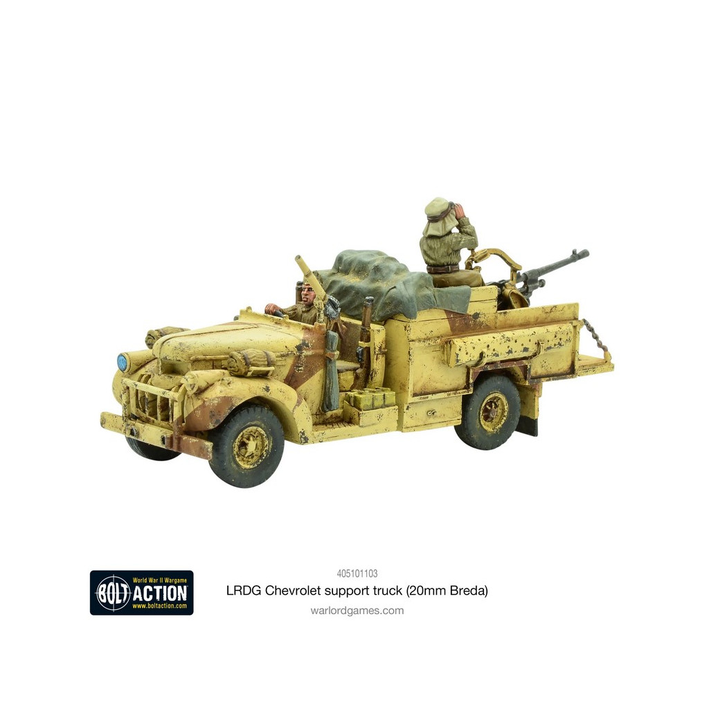 Bolt Action - LRDG Chevrolet support truck (20mm Breda)