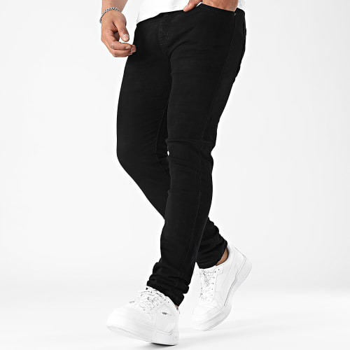 Lot De 2 Jean Regular 1070318 Noir Bleu Wash