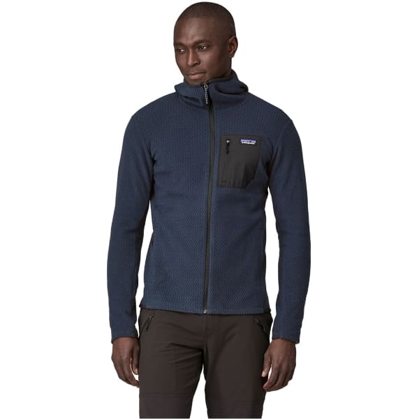 Veste polaire randonnée PATAGONIA M'S R1 AIR FULL-ZIP HOODY NEW NAVY