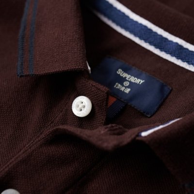 Polo à manches longues homme Vintage Tipped SUPERDRY