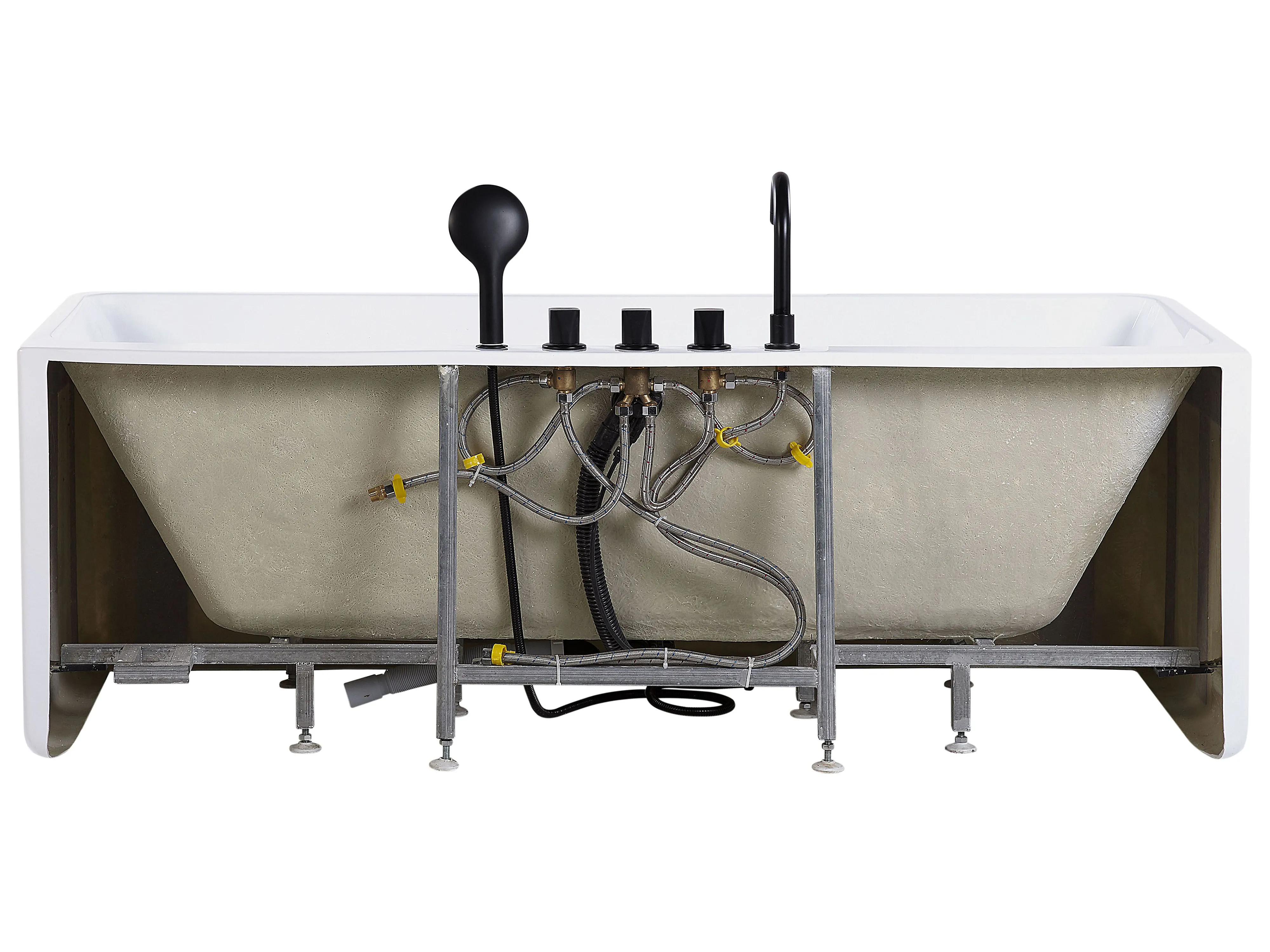 Badkuip QUATRE 170 x 75 cm Wit