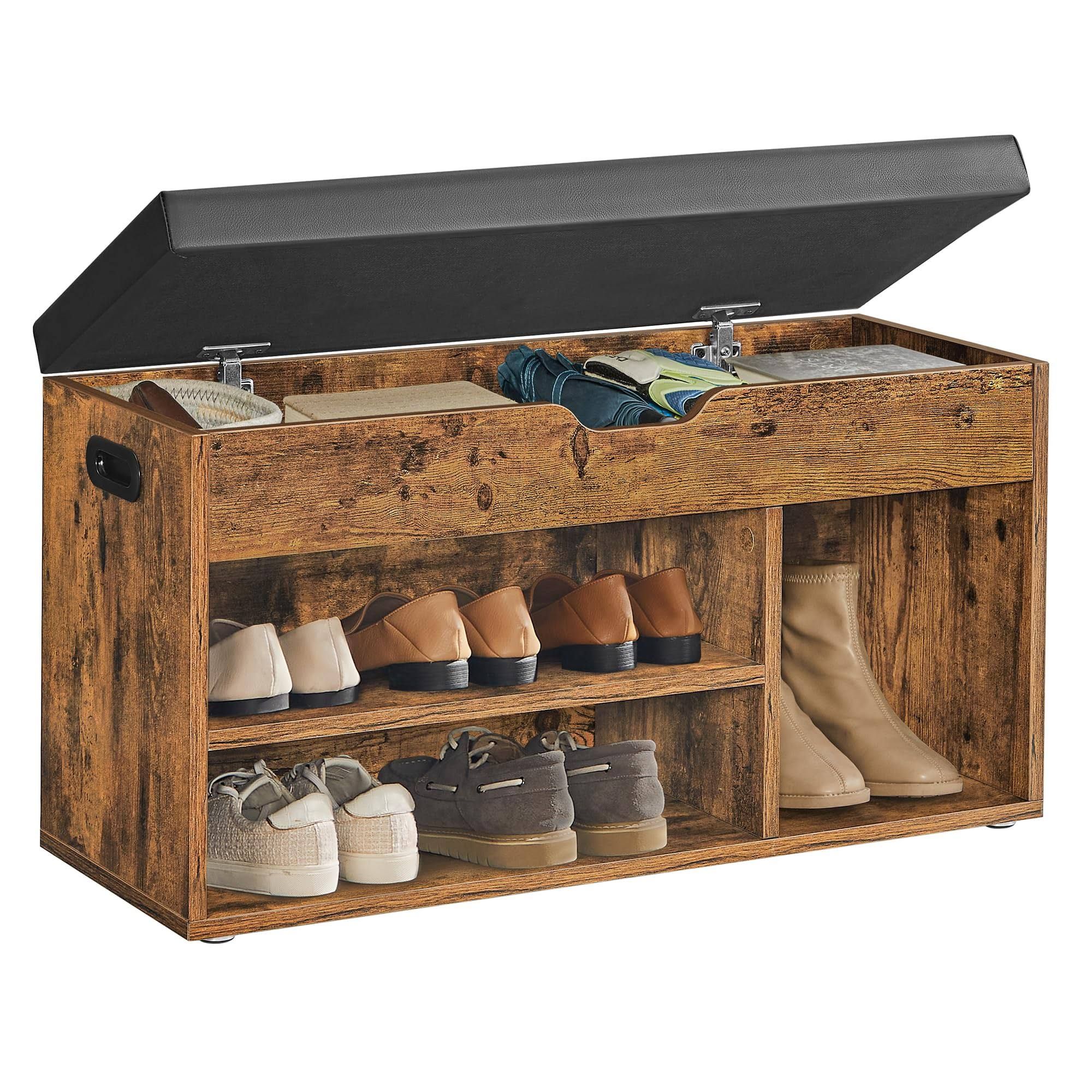 Schuhbank mit 3 Fächern