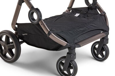 Beemoo Pro Twin Trekk Handlekurv, Svart