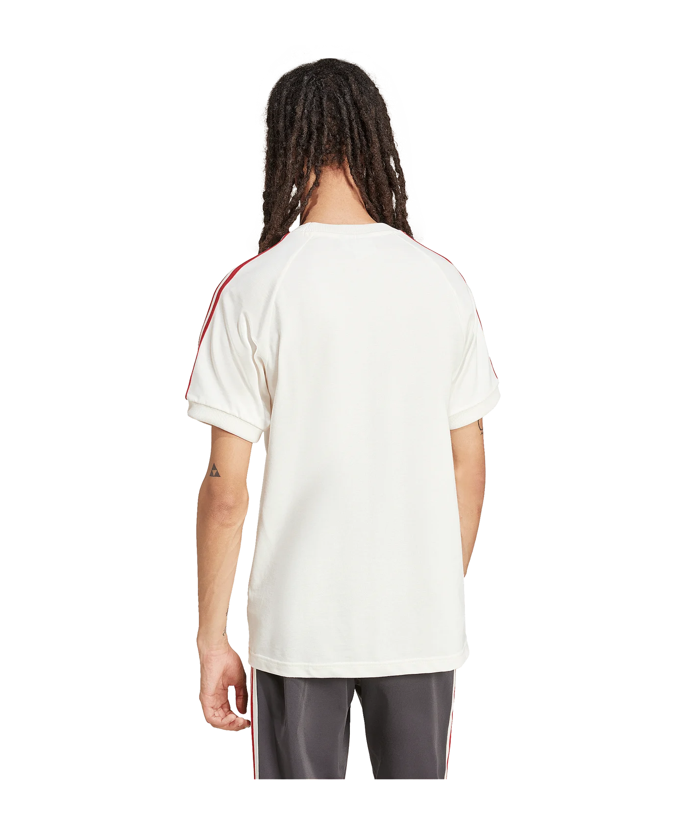 adidas Originals Manchester United 3S T-Shirt Weiss