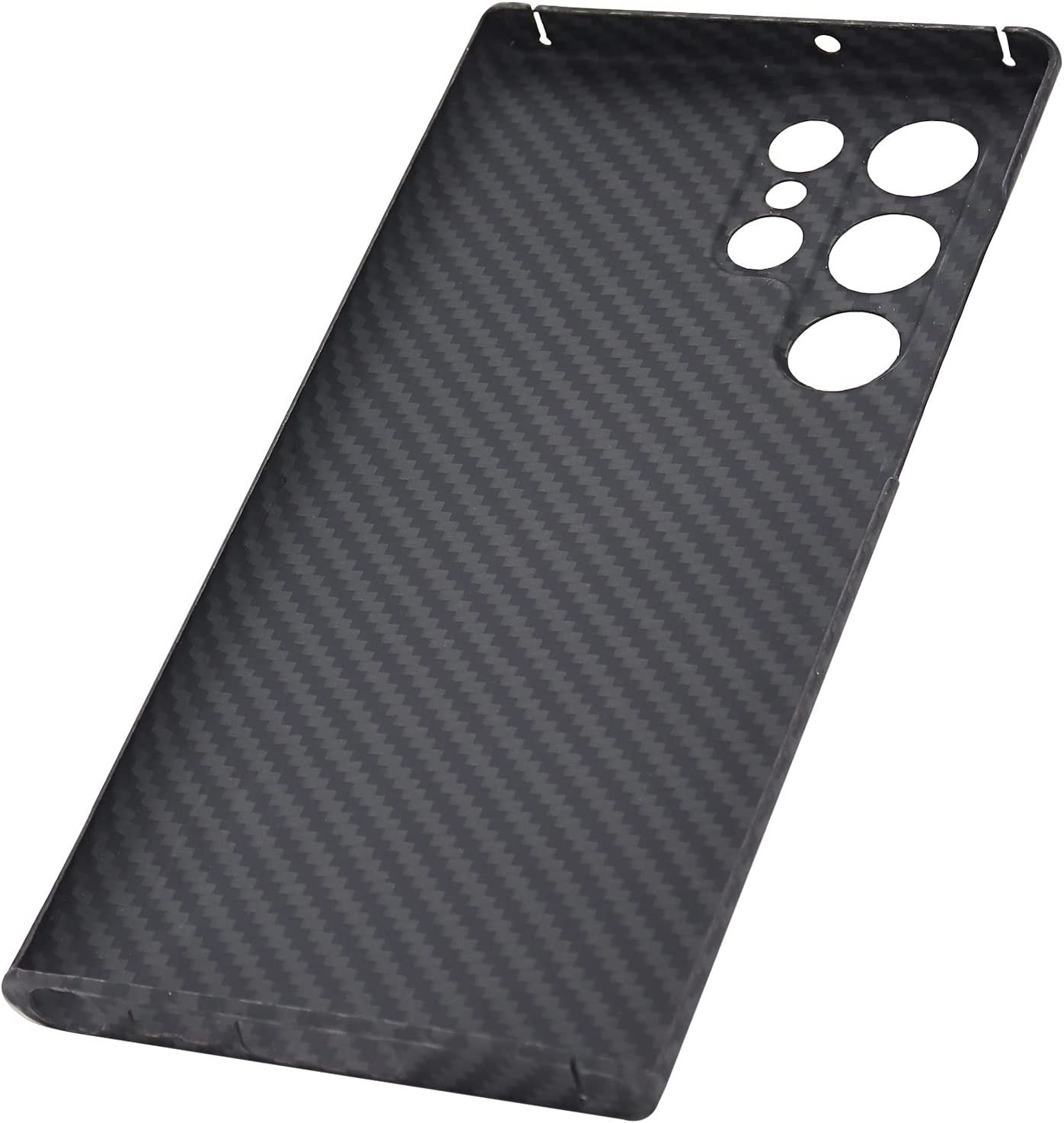 Samsung Galaxy S23 Ultra 5G Kevlar Hardcase Schutzhülle Ultrathin - Schwarz
