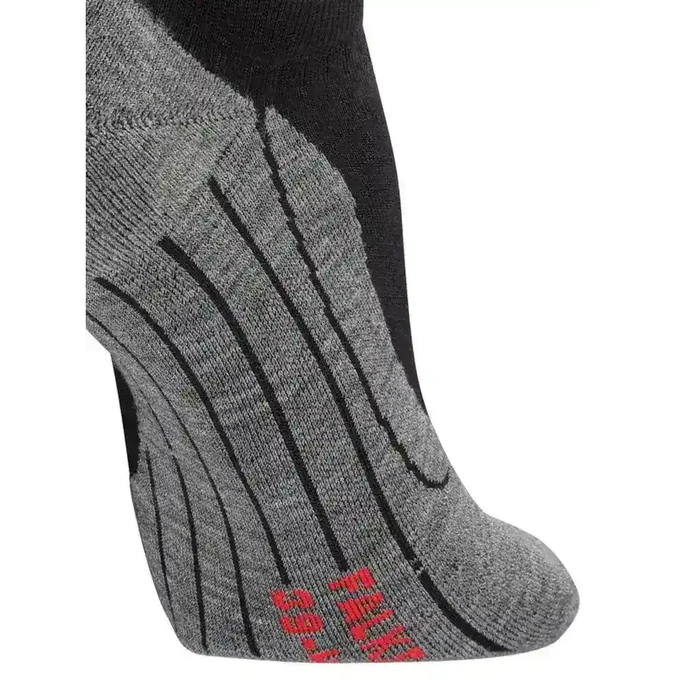 Falke RU4 Endurance Invisible Hardloopsokken Zwart/Grijs Dames