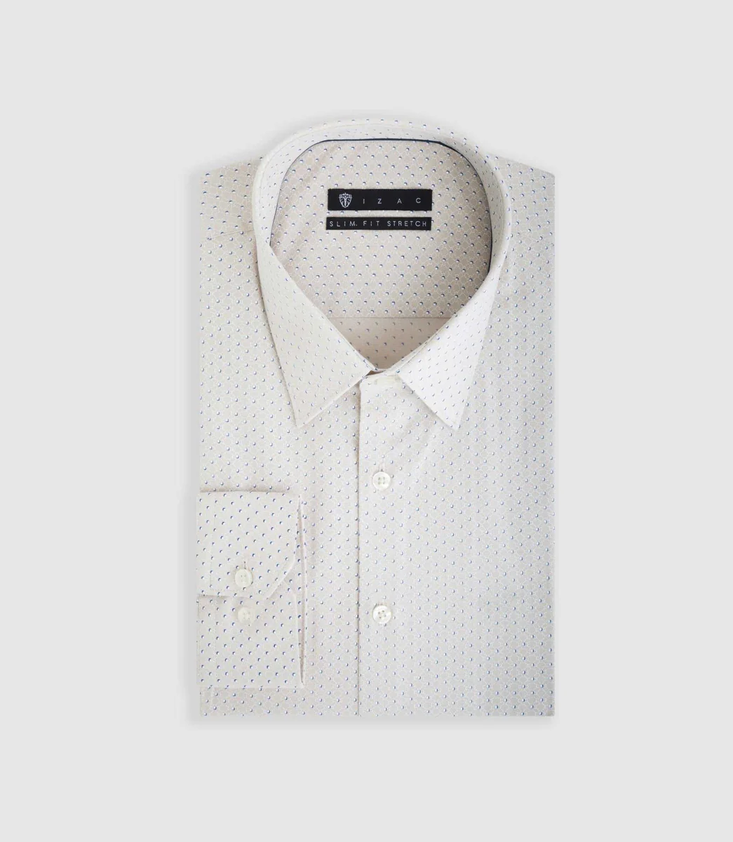 Chemise ville beige 