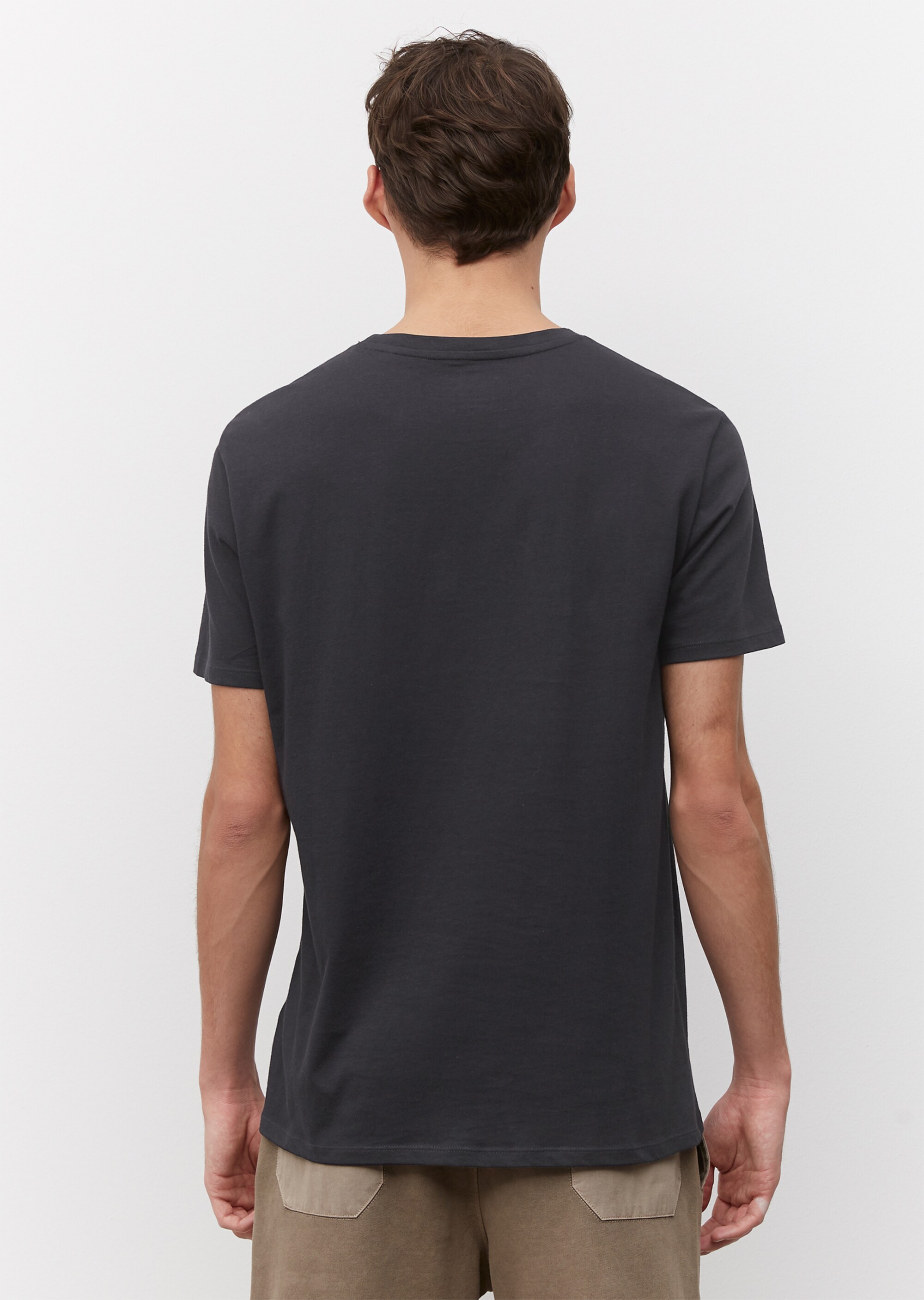 Logo-T-Shirt regular aus reinem Organic Cotton