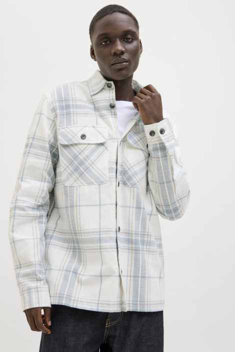 Jack & Jones blauwe heren overhemd