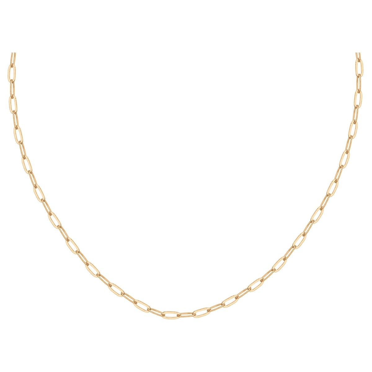 Collier chaîne en Plaqué Or