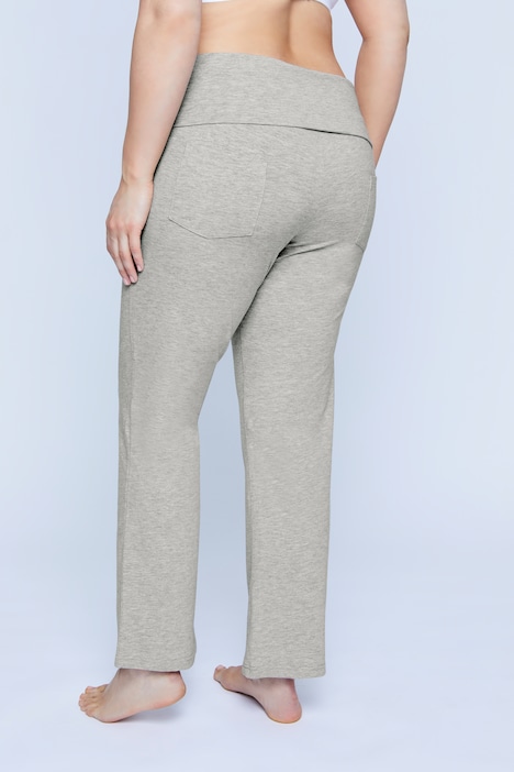 Bellieva-Jerseyhose, gerade Passform, Biobaumwolle, GOTS