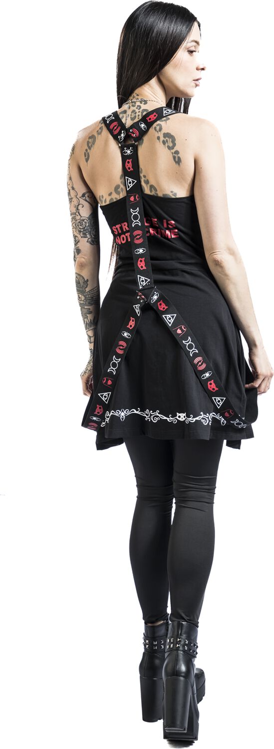 Gothicana X Emily The Strange Dress | Gothicana by EMP Robe courte