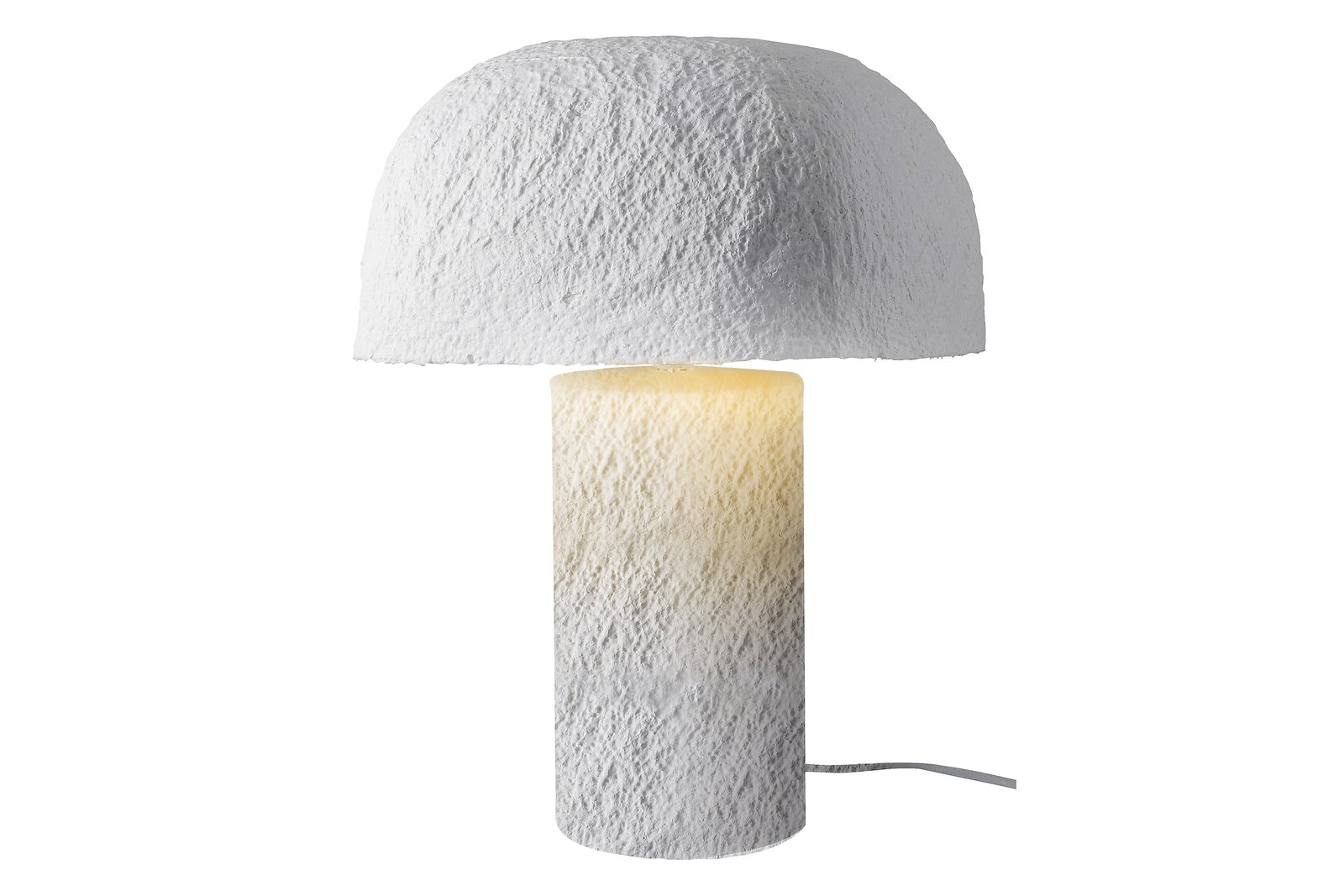 Charta bordlampe Hvit papir E27