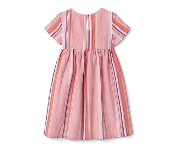 Kaftankleid mit Leinen