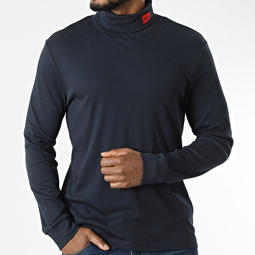 Pull Col Roulé 50479373 Bleu Marine