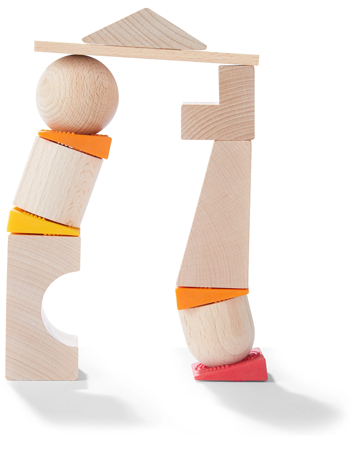 3D-Legespiel SCHIEFE TÜRME - KUGELN 35-teilig