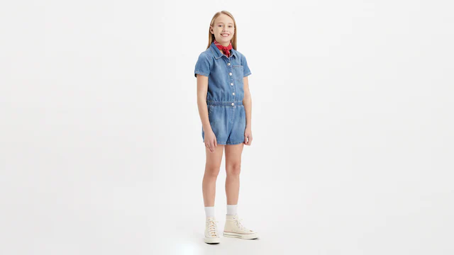 Levi's® Kids Jumpsuit , mit Knopfleiste